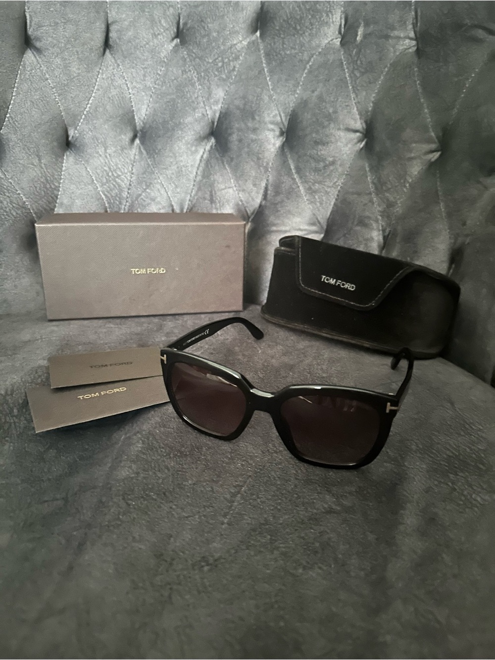 Tom Ford Black Sunglasses - Classic UV Protection